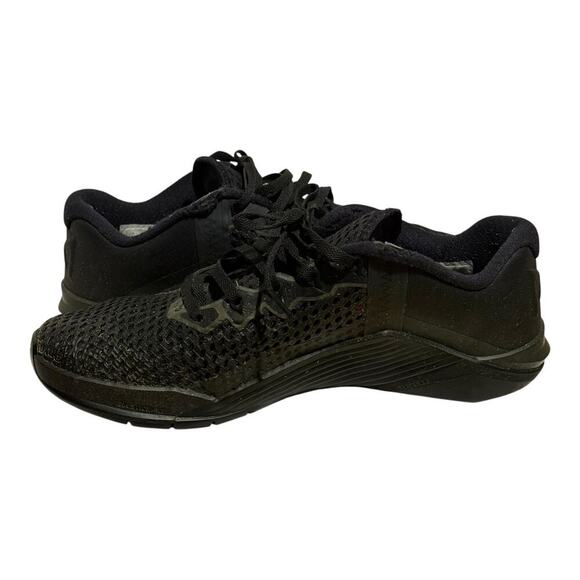 Nike Metcon 6 Black Gold Training Sneakers Men's Size 7 CK9388-001 Crossfit - Picture 7 of 9